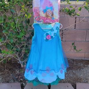 TROLLS POPPY DRESS AND HEADPIECE